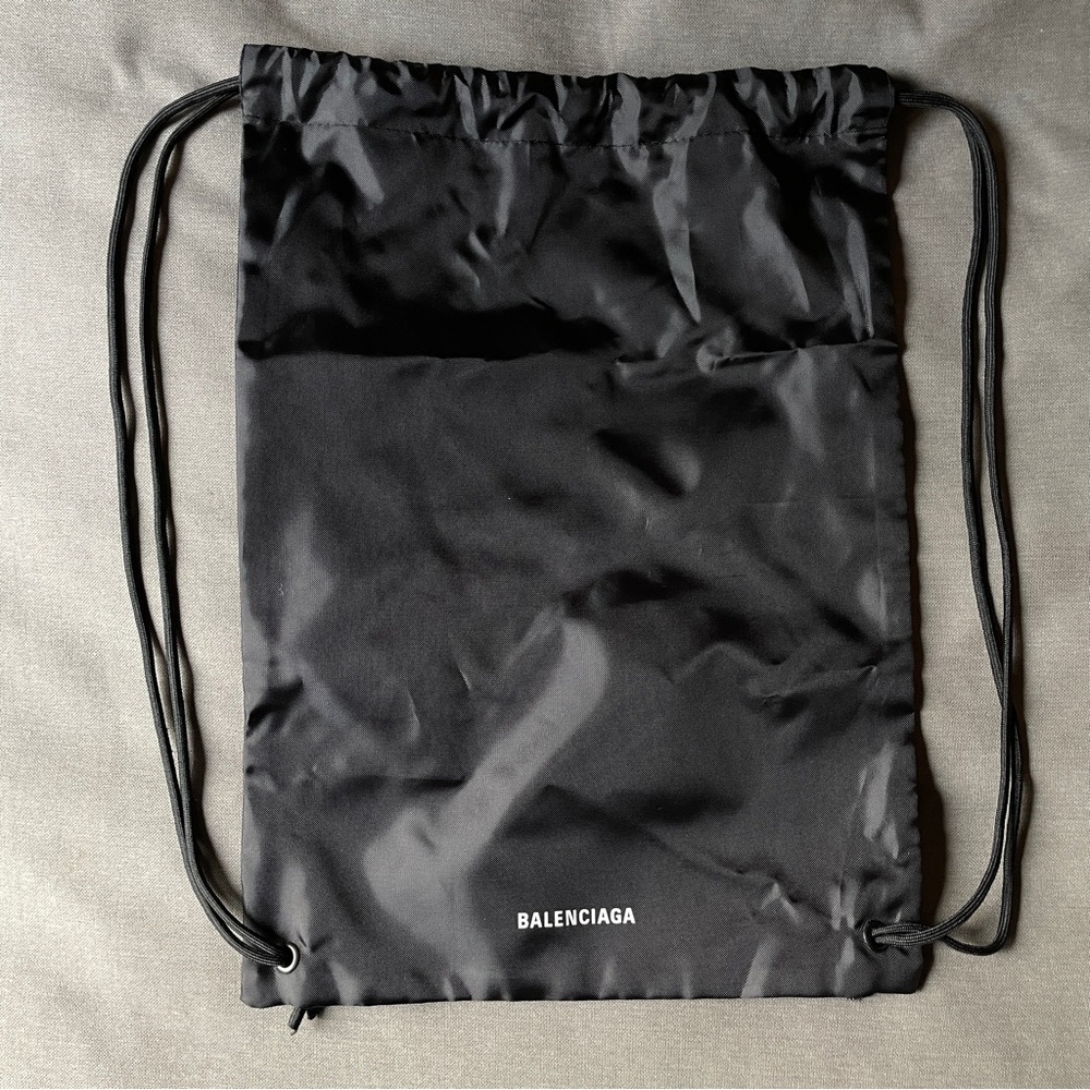 BALENCIAGA Drawstring Nylon Backpack - Picture 2 of 4